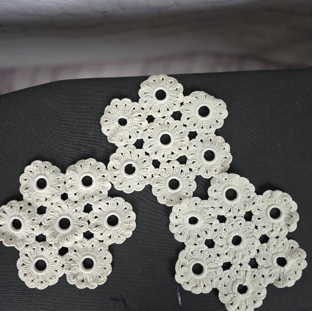 Doilies Bundle of 3. Vintage